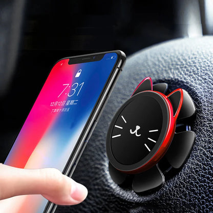 360° Rotation Steering Wheel Magnetic Phone Bracket - Wholesalus