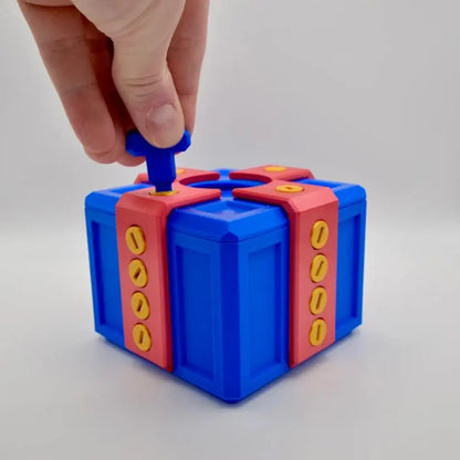 3D Printed Prank Screw Gift Box - Wholesalus