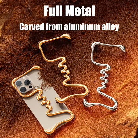 Metal Alloy Frameless  iPhone Case - Wholesalus