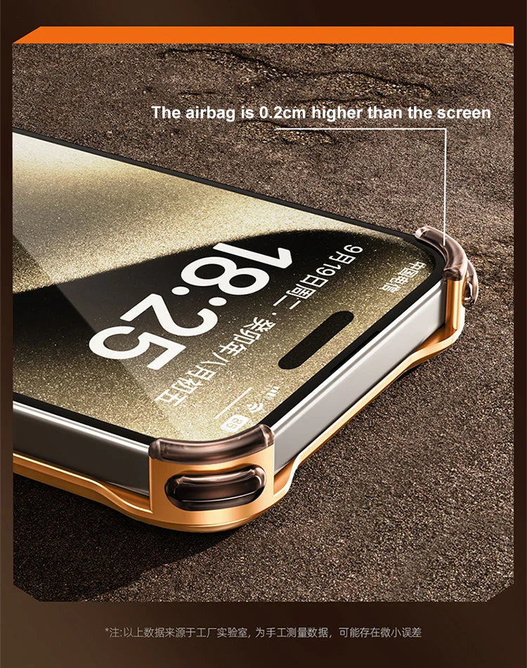 Metal Alloy Frameless  iPhone Case - Wholesalus