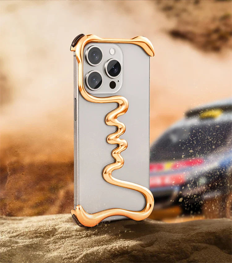 Metal Alloy Frameless  iPhone Case - Wholesalus