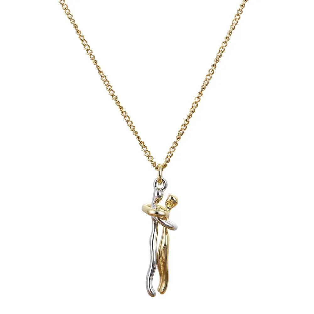 Fashion Hugging Pendant Necklace - Wholesalus