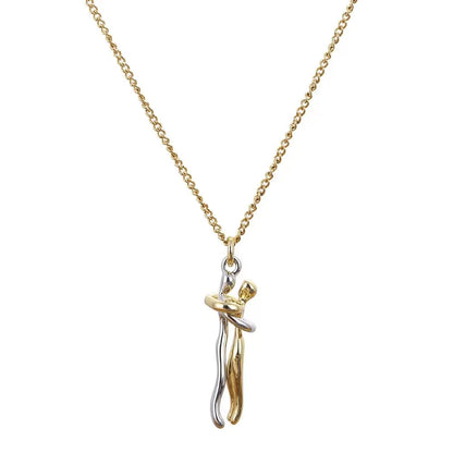 Fashion Hugging Pendant Necklace - Wholesalus
