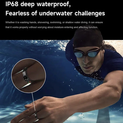 Smart LED Health Monitoring Ring - Wholesalus