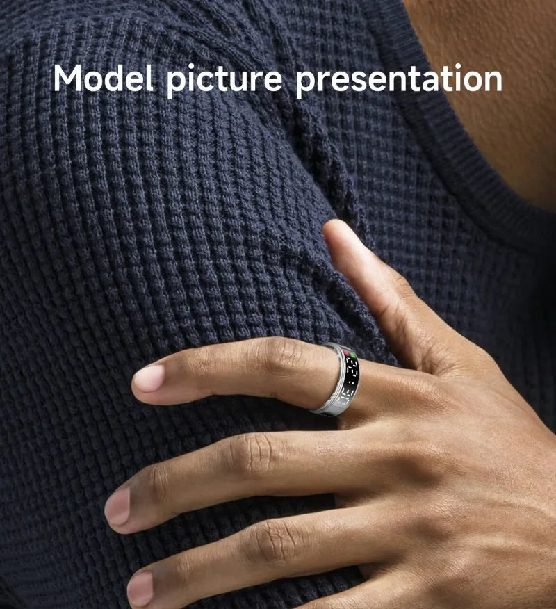 Smart LED Health Monitoring Ring - Wholesalus