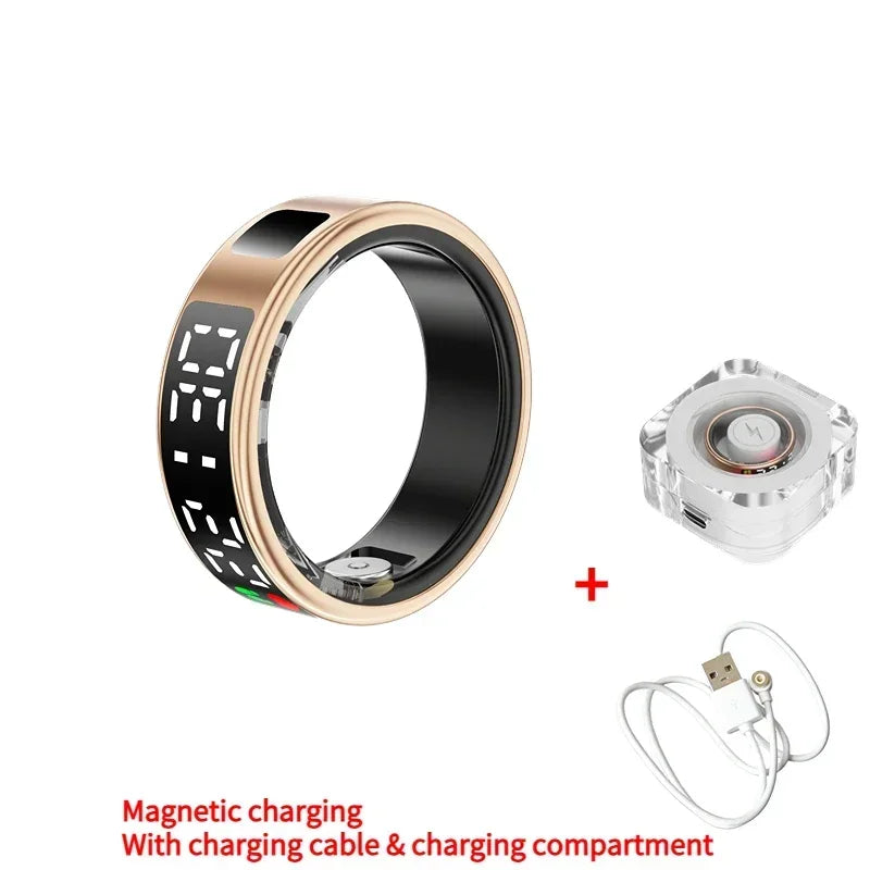 Smart LED Health Monitoring Ring - Wholesalus