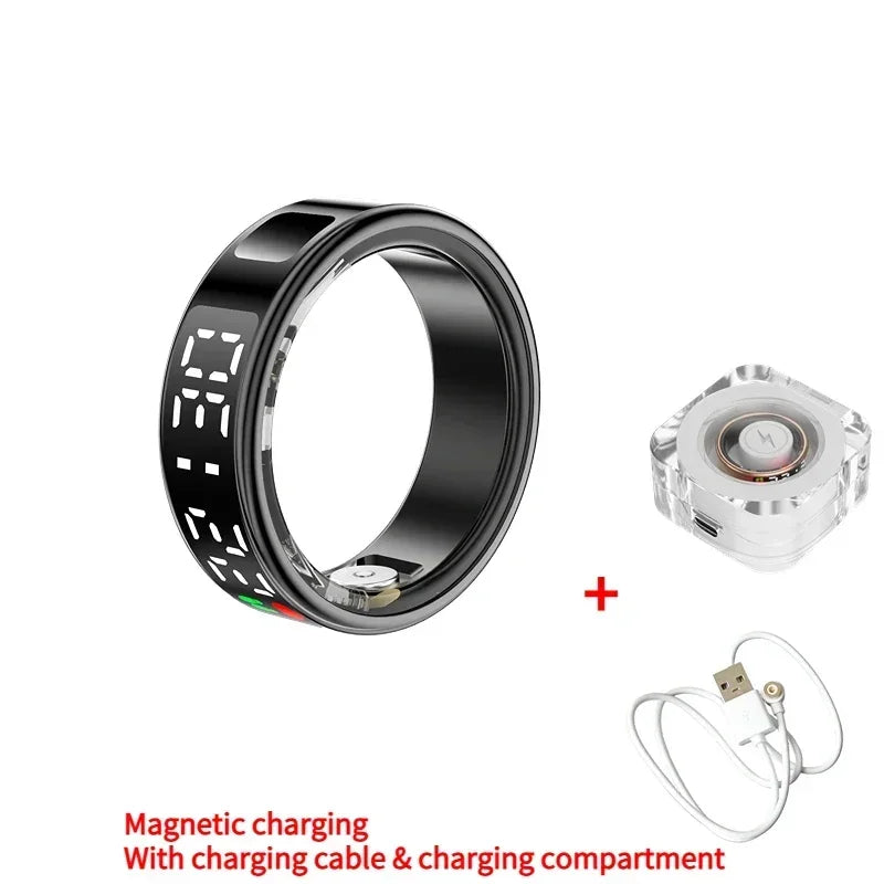 Smart LED Health Monitoring Ring - Wholesalus