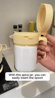 Glass Spice Jars With Lids - Wholesalus