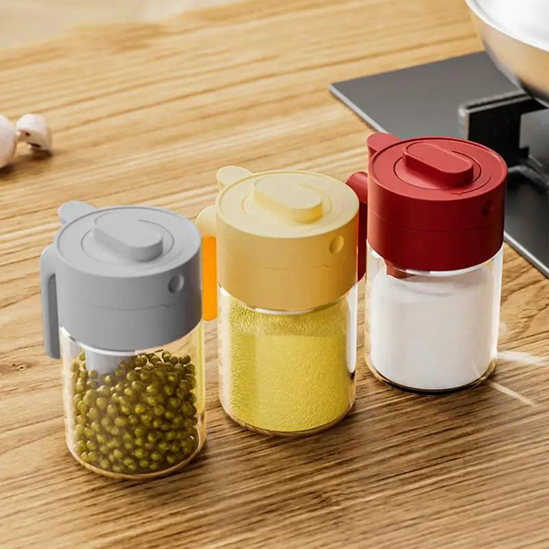 Glass Spice Jars With Lids - Wholesalus