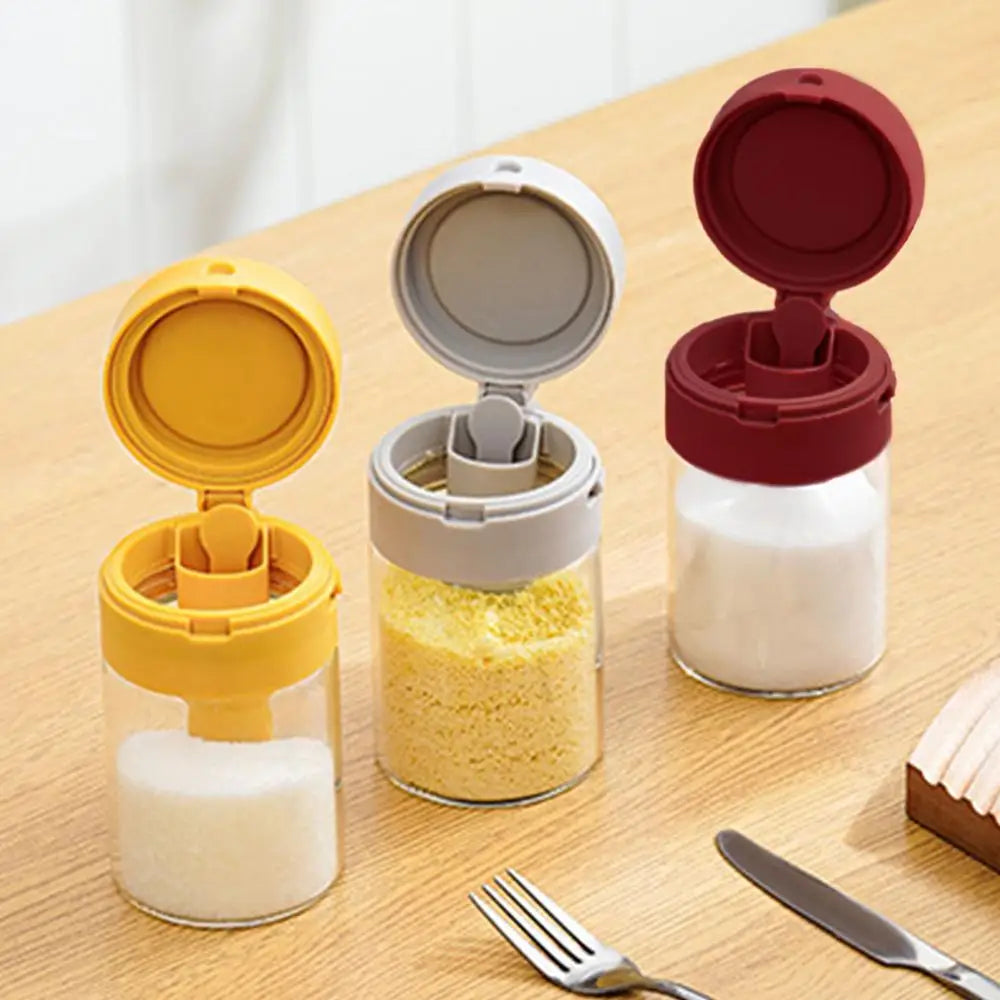 Glass Spice Jars With Lids - Wholesalus