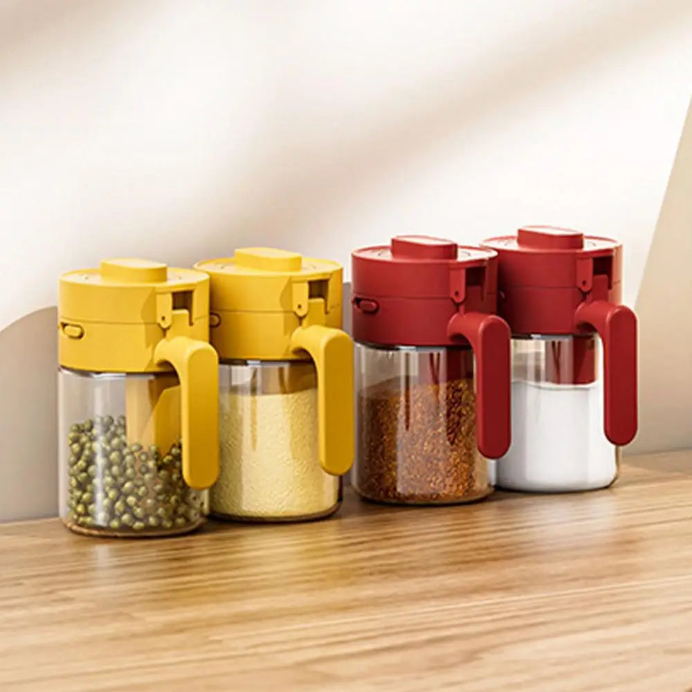 Glass Spice Jars With Lids - Wholesalus