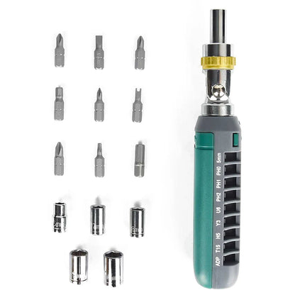 14 In 1 Multi-Angle Ratchet Screwdriver - Wholesalus