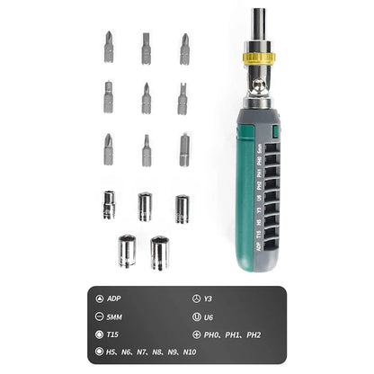 14 In 1 Multi-Angle Ratchet Screwdriver - Wholesalus