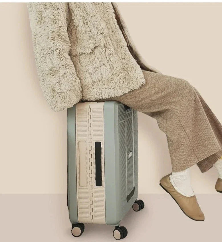 Foldable Space-Saving Travel Trolley - Wholesalus