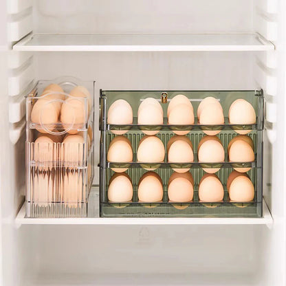 3-layer Flip Egg Storage Box - Wholesalus