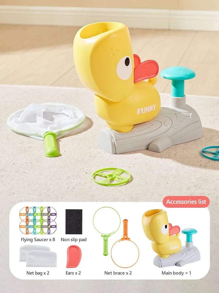Flying Disc Launcher Toy - Wholesalus