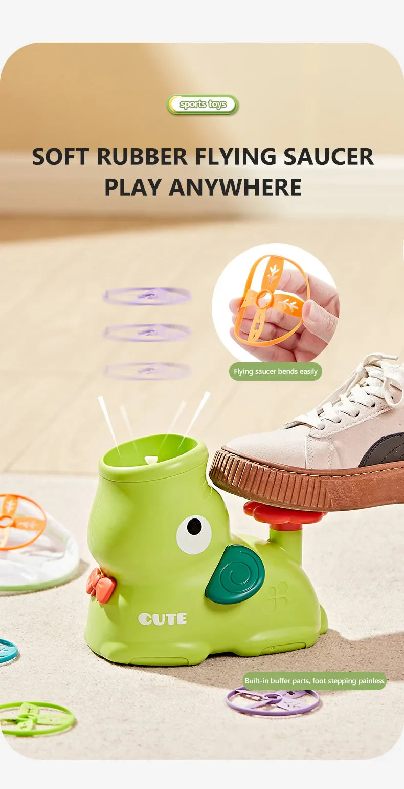 Flying Disc Launcher Toy - Wholesalus