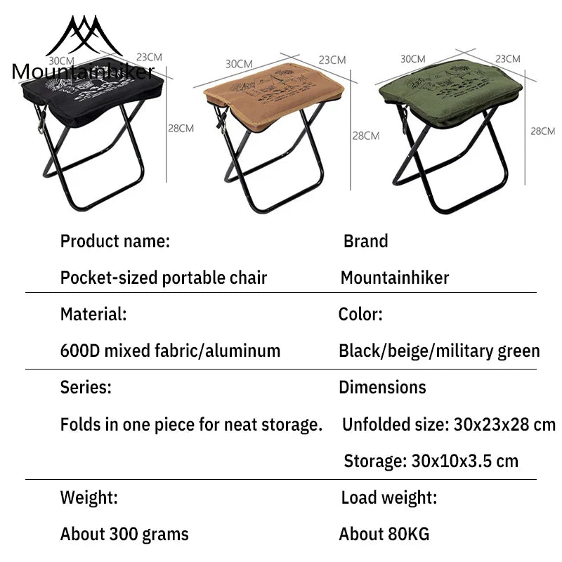 Foldable UltraLite Compact Stool - Wholesalus
