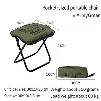 Foldable UltraLite Compact Stool - Wholesalus