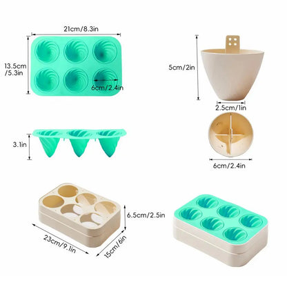 Home Ice Cream Popsicle Mold - Wholesalus