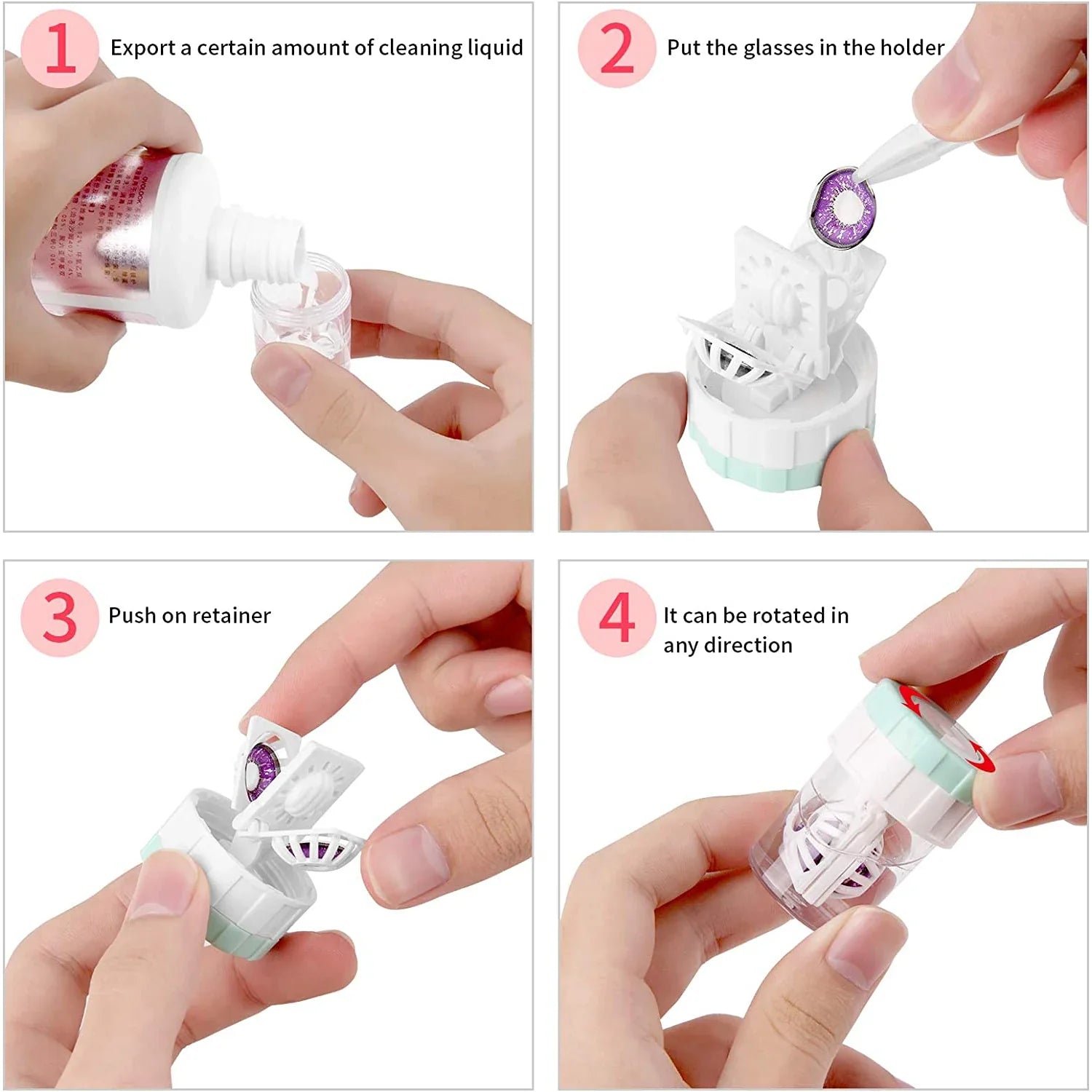 Manual Contact Lens Cleaner - Wholesalus
