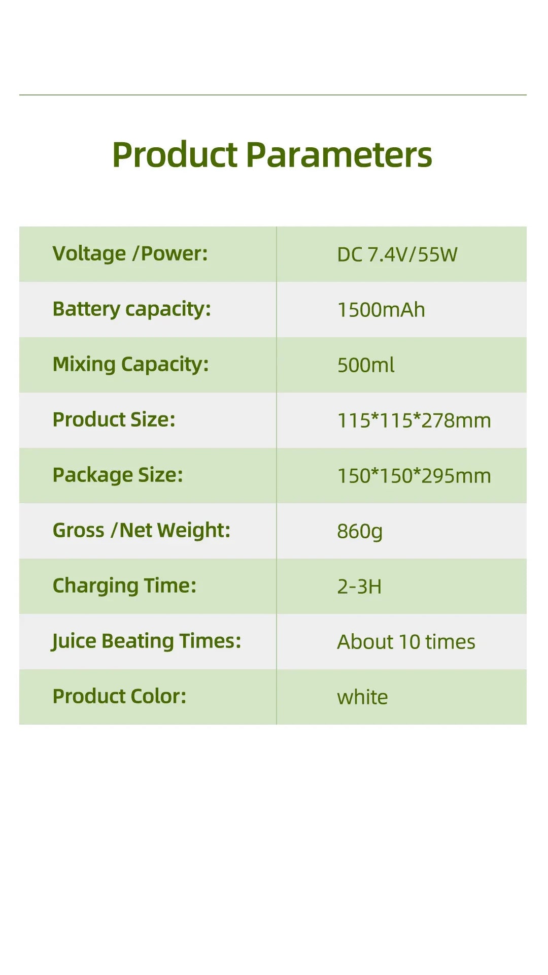 Rechargeable Portable Juicer - Wholesalus