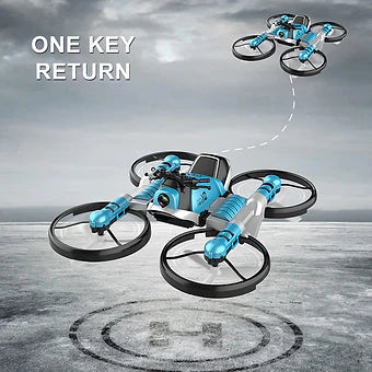 2 In 1 Foldable Motorcycle And Drone - Wholesalus