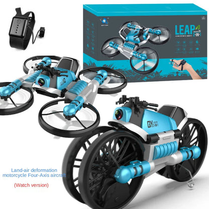 2 In 1 Foldable Motorcycle And Drone - Wholesalus
