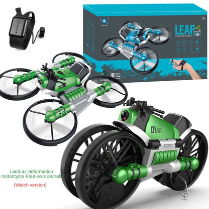 2 In 1 Foldable Motorcycle And Drone - Wholesalus