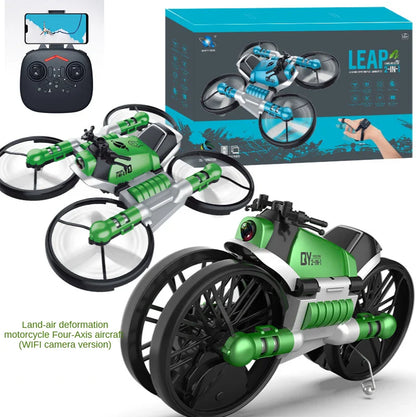 2 In 1 Foldable Motorcycle And Drone - Wholesalus