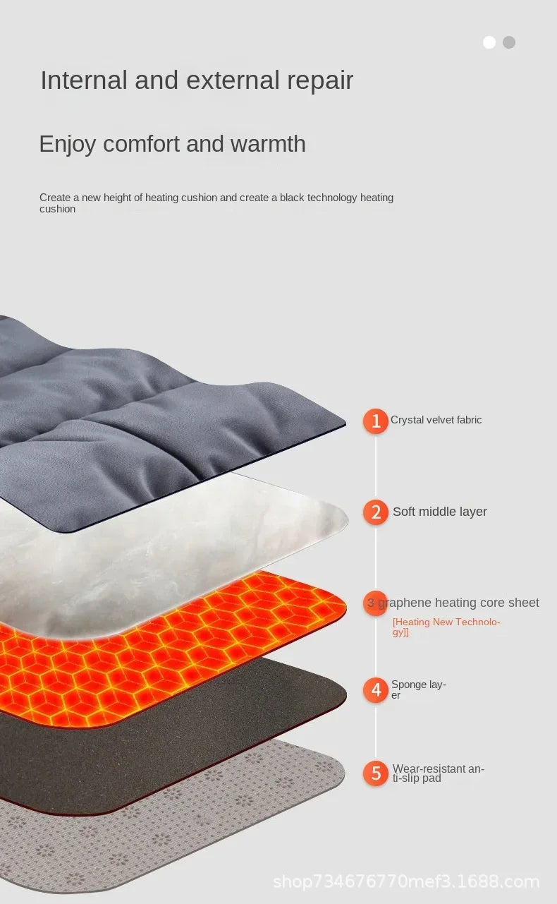 Electric  Cushion Heating Pad - Wholesalus