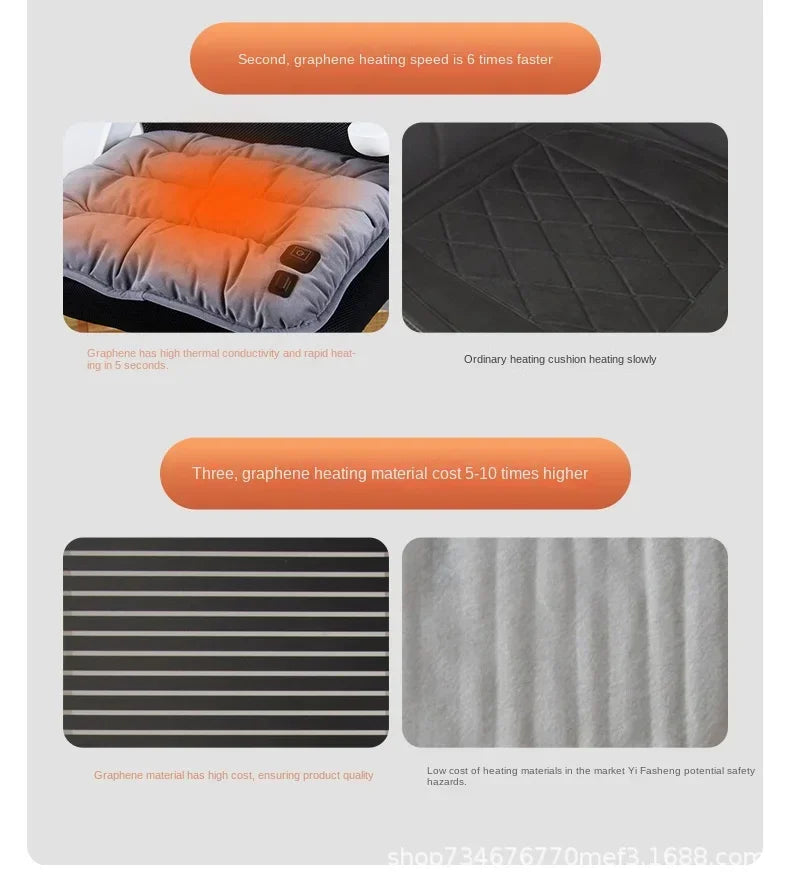Electric  Cushion Heating Pad - Wholesalus
