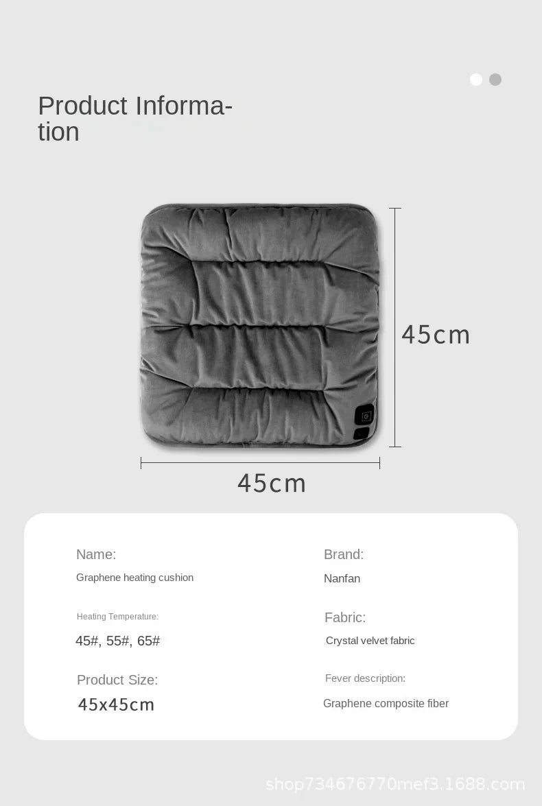 Electric  Cushion Heating Pad - Wholesalus