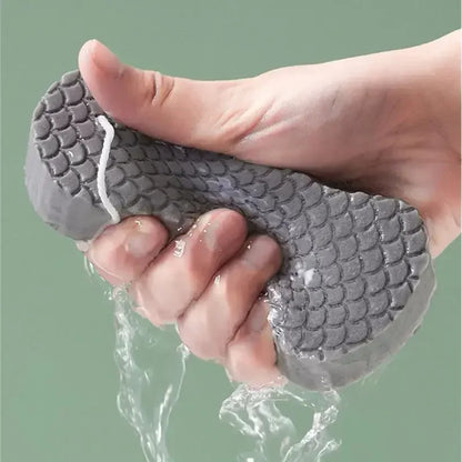 Exfoliating Bath Scrubbing Sponge - Wholesalus