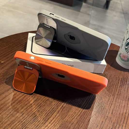 Magsafe Silicone Lens Flip IPhone Case - Wholesalus