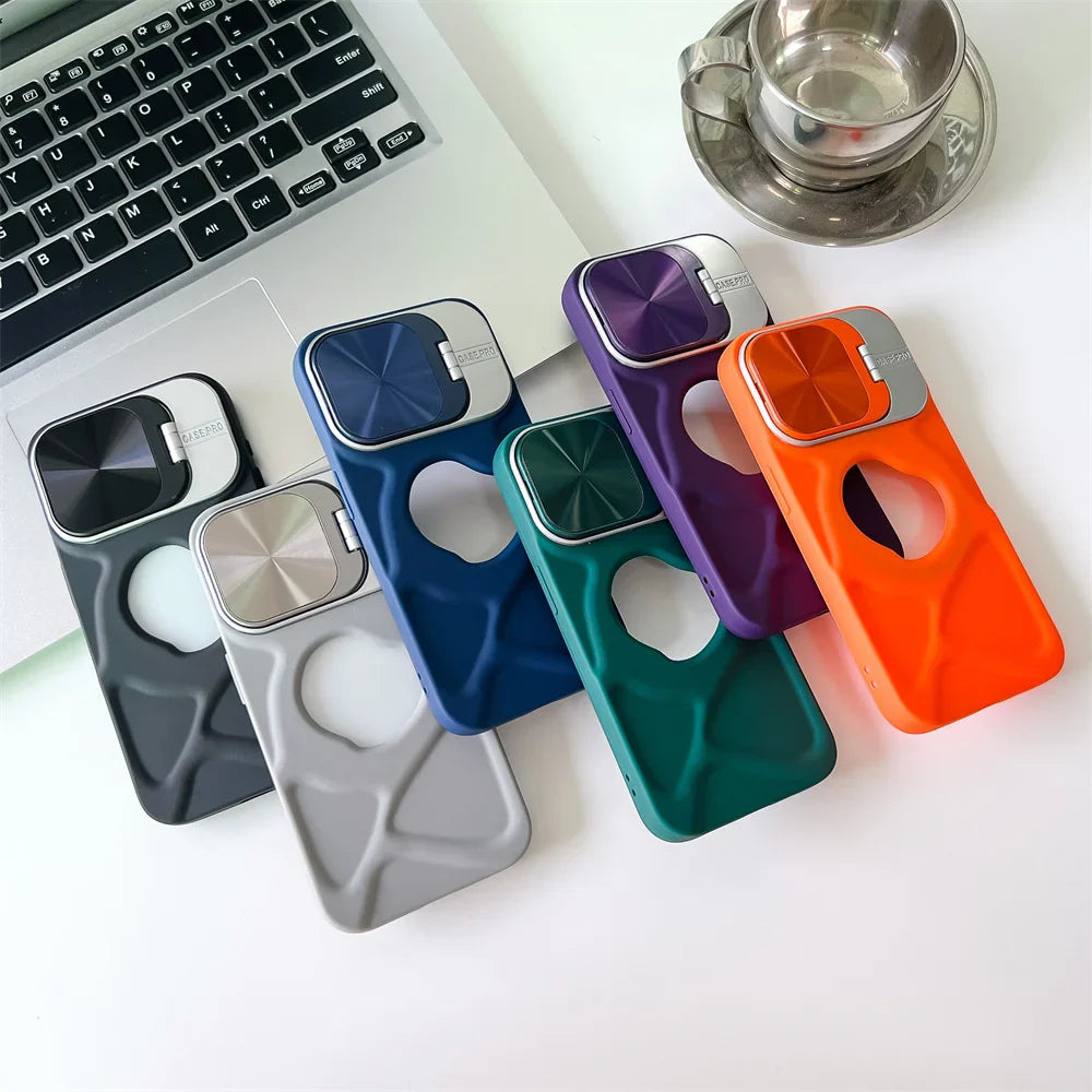 Magsafe Silicone Lens Flip IPhone Case - Wholesalus