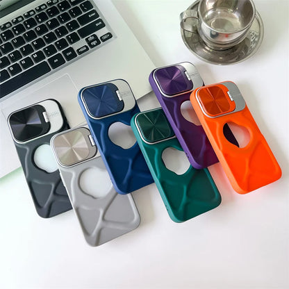 Magsafe Silicone Lens Flip IPhone Case - Wholesalus