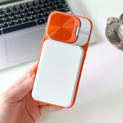Magsafe Silicone Lens Flip IPhone Case - Wholesalus