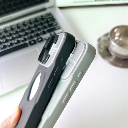 Magsafe Silicone Lens Flip IPhone Case - Wholesalus