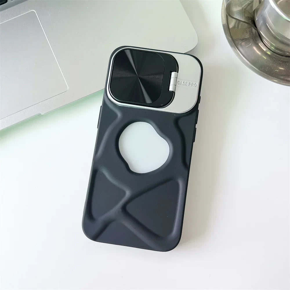 Magsafe Silicone Lens Flip IPhone Case - Wholesalus