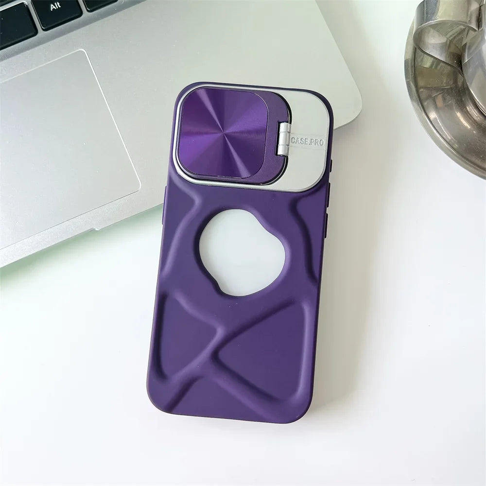 Magsafe Silicone Lens Flip IPhone Case - Wholesalus