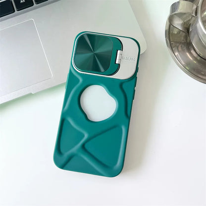 Magsafe Silicone Lens Flip IPhone Case - Wholesalus