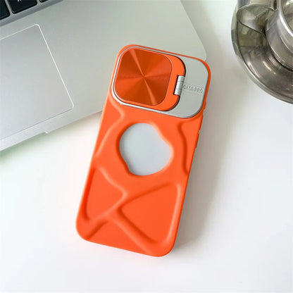 Magsafe Silicone Lens Flip IPhone Case - Wholesalus