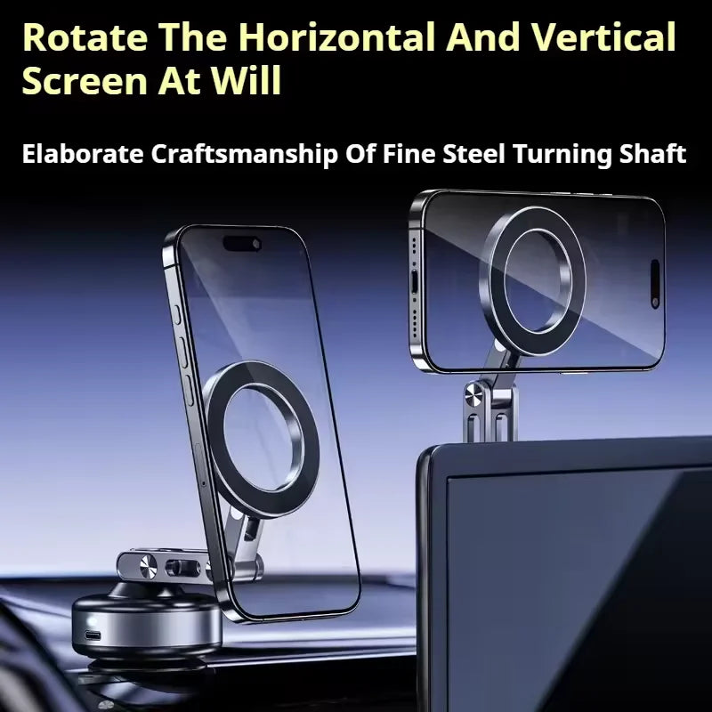 Magnetic Vacuum Adsorption Phone Holder - Wholesalus