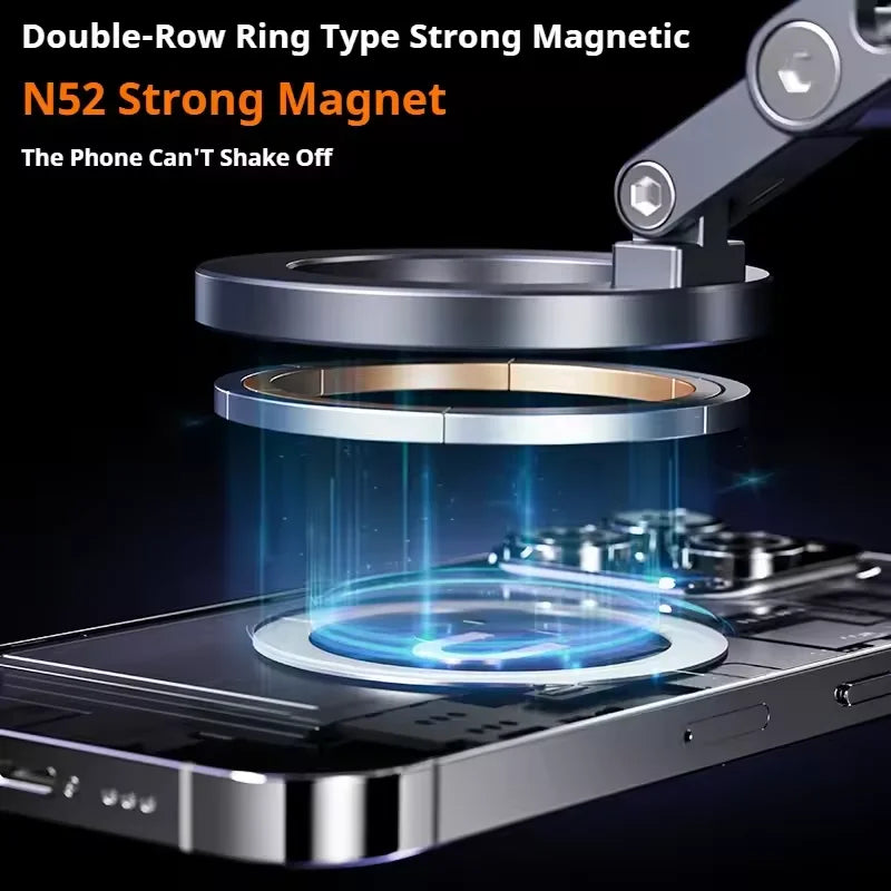 Magnetic Vacuum Adsorption Phone Holder - Wholesalus