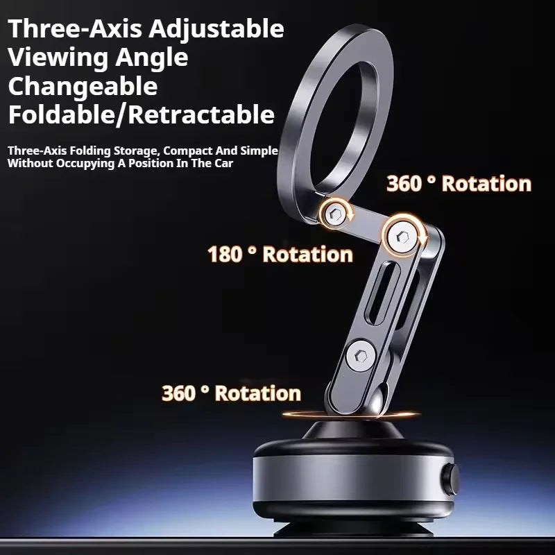 Magnetic Vacuum Adsorption Phone Holder - Wholesalus