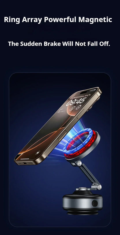 Magnetic Vacuum Adsorption Phone Holder - Wholesalus