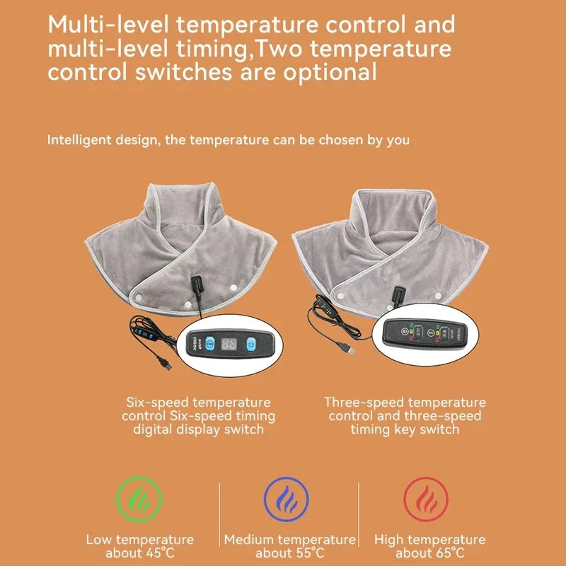 USB Thermal Cervical Massager Pad - Wholesalus