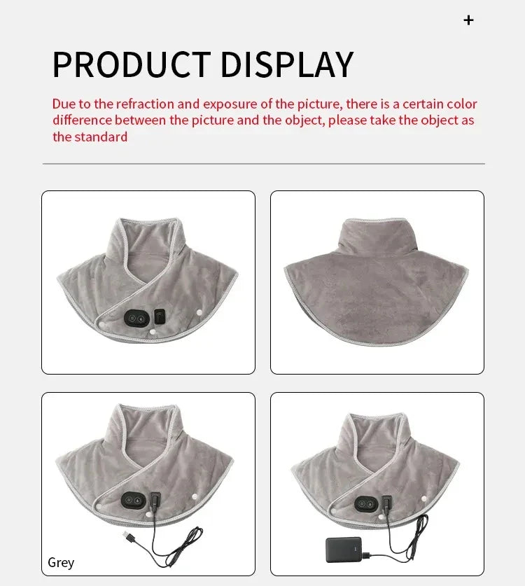 USB Thermal Cervical Massager Pad - Wholesalus