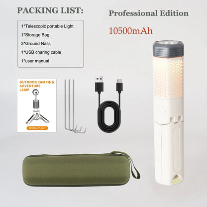 Telescopic and Collapsible Camping Light - Wholesalus